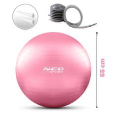 shumee Vadbena žoga 55 cm NS-950 roza