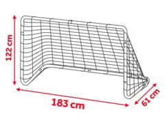 shumee Velik nogometni gol, 183 x 122 x 61 cm