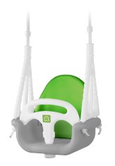 shumee Ricokids 3-v-1 gugalnica v obliki vedra slona, siva in zelena