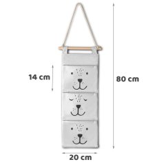 shumee Nukido NK-403 viseči organizator za igrače - siv