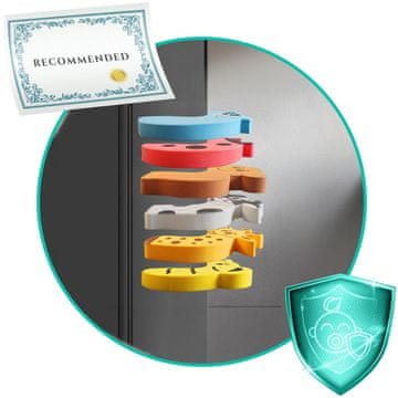 Ricokids 798600 zamašek za vrata 7 kosov živali