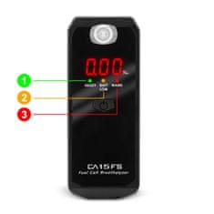K-PRO Elektrokemični alkotester CA 15FS + ustniki