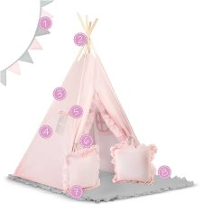 shumee NK-406 Nukido otroški šotor tipee - svetlo roza