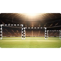 shumee Nogometni gol 180 x 120 x 60 cm NS-464 črno-bel
