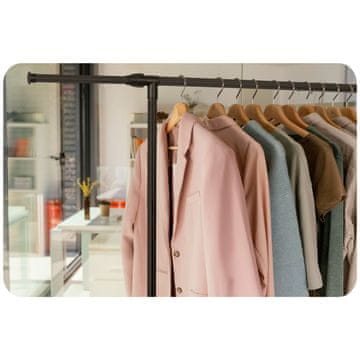 Massido Obešalnik za oblačila 686200 črn