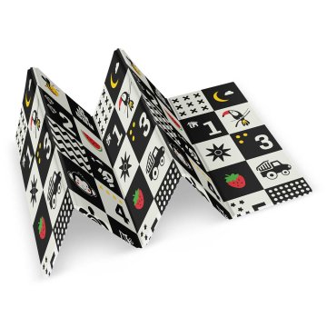 Nukido Zložljiva izobraževalna penasta podloga 200 x 180 x 1 cm NK-340 oceanske številke