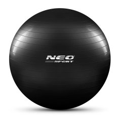 shumee Vadbena žoga 75 cm NS-952 črne barve