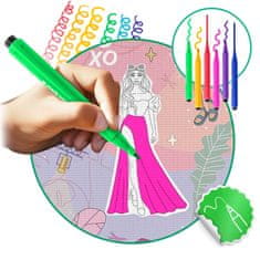 shumee Ricokids RK-343 penasta podloga za barvanje, zvita, 200 x 120 x 0,3 cm
