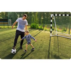shumee Nogometni gol 180 x 120 x 60 cm NS-464 črno-bel