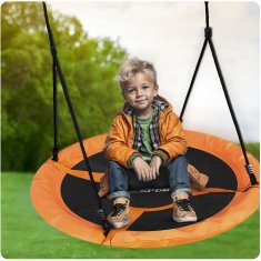 shumee Swingo XXL gugalnica "vranjino gnezdo", oranžna, 95 cm