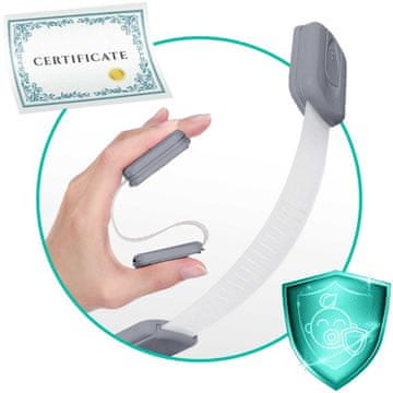 Ricokids 798101 zaščita pred odprtino omarice 6 kos siva