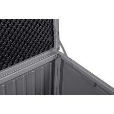 Vrtni zaboj 109 x 51 x 55 cm 270 litrov siv
