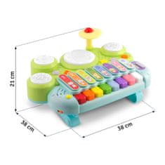 shumee Izobraževalne igrače činele, ksilofon in bobni RK-751 Ricokids