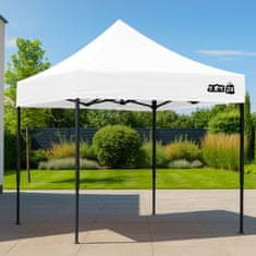 Aga Prodajna stojnica brez stranic 3×3 m Bela