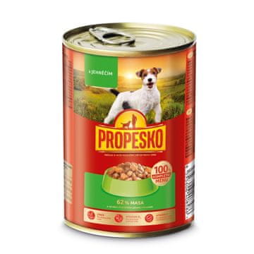 Propesko Pasja jagnjetina v omaki, kosi 415 g