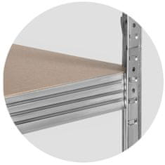 shumee Kovinski regal za shranjevanje 205 x 120 x 45 Humberg 4850