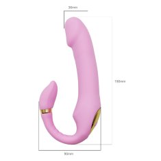 Zenn STRAP-ON Zenn Double Hot With Rotating Head