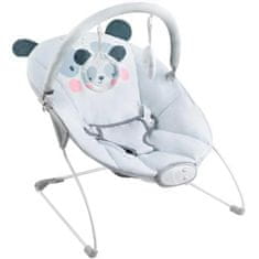 MoMi Vibracijski ležalnik GLOSSY PANDA