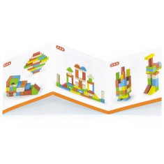New Classic Toys Leseni bloki za otroke Viga 80 kosov