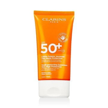 Clarins Sun Care Youth-Protecting Body Sunscreen zaščita pred soncem za telo za vse tipe kože 150 ml