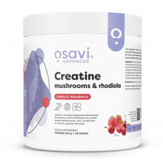 Osavi Creatin, gobe & rhodiola, 300 g, 30 dni