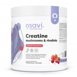 Osavi Creatin, gobe & rhodiola, 300 g, 30 dni
