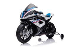 RAMIZ Otroški motor BMW HP4 RACE 12V bela
