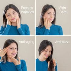 InnovaGoods Vratna blazina proti gubam s prevleko iz satena Youthlow 