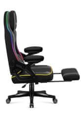 Huzaro Stol Force 4.6 RGB črna mreža