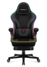 Huzaro Stol Force 4.6 RGB črna mreža