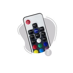 Huzaro vrtljivi stol Ranger 6.0 RGB Mesh črn
