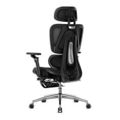 Mark Adler Expert 7.9 Black vrtljiv pisarniški stol 70×70×118–133 cm