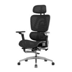 Mark Adler Expert 7.9 Black vrtljiv pisarniški stol 70×70×118–133 cm