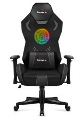 Huzaro vrtljivi stol Combat 7.6 RGB črn