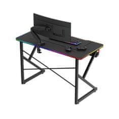 Huzaro Gaming miza Hero 1.7 RGB črna