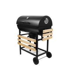 Mark Adler MA Vrtni žar Roast 8.0 črn 76 × 95 × 43 cm