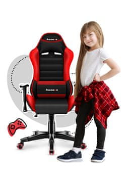 Huzaro vrteči igralni stol Ranger 6.0 Red Mesh