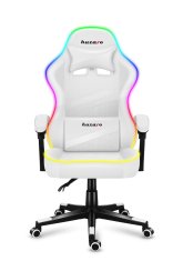 Huzaro vrtljivi stol Force 4.4 RGB bela