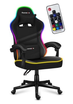 Huzaro vrteči stol Force 4.4 RGB črn
