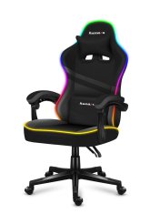 Huzaro vrteči stol Force 4.4 RGB črn