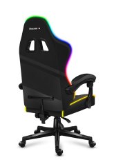 Huzaro vrteči stol Force 4.4 RGB črn