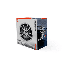 JBL Marine STAGE10 white marine subwoofer