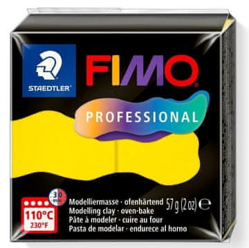 Rayher.	 FIMO Prof polimerna masa 100, osn.rumena, 57g