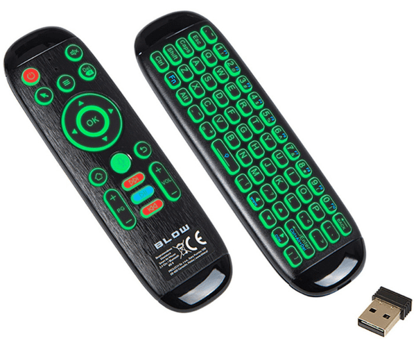  Blow Mini KS-5 brezžična pametna tipkovnica, zračna miška, črna