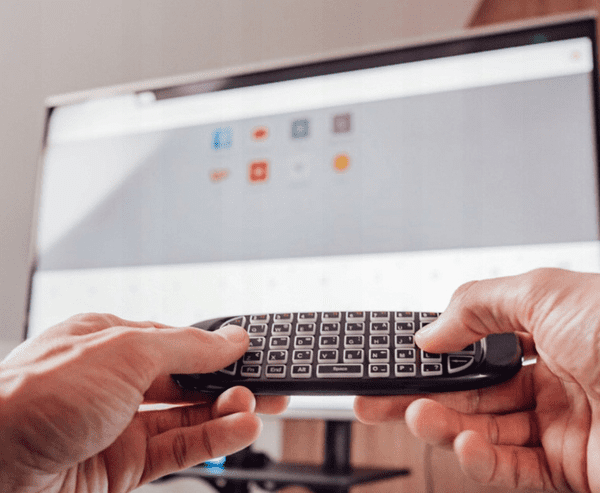  Blow Mini KS-5 brezžična pametna tipkovnica, zračna miška, črna