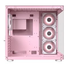 Cougar FV150 ohišje, RGB, Mid tower, roza (CGR-5KA1P-RGB)