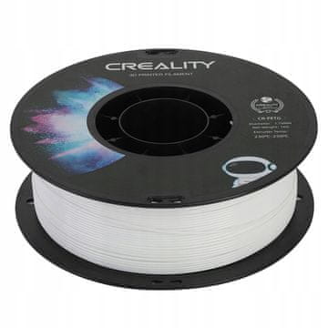Creality Filament CR-PETG 1,75mm, 1kg, bela