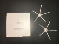 Roborock Stranska krtača - bela (2 kosa)