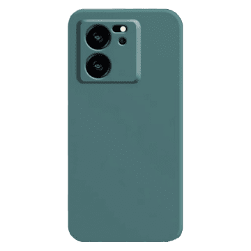 LENUO Zaščitni TPU ovitek za Xiaomi 13T/13T Pro temno zelen