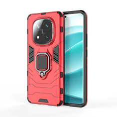 LENUO Ovitek Armor za Redmi Note 14 Pro+ 5G rdeč